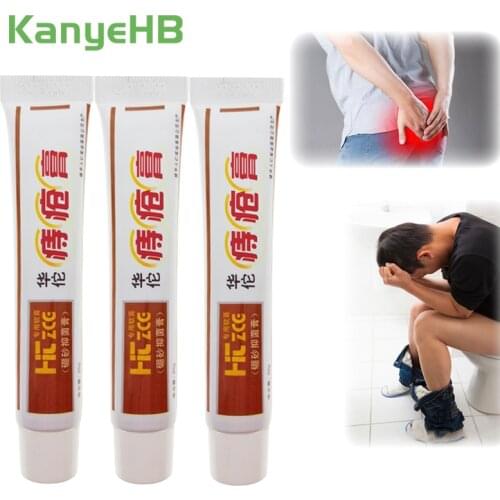 3pcs HuaTuo Hemorrhoids Ointment Crack Anal Internal & External Anal Fissure Painkiller 100% Original Chinese Herbal Cream A249