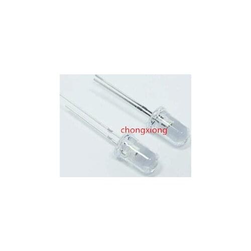 D_D 1000pcs/lot 5mm led white light bulbs / 5MM White Colour LED emitting diode F5mm White LED