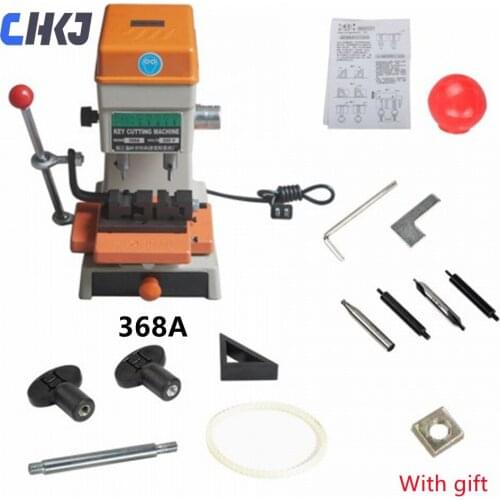 CHKJ 368A Key Duplicating Copy Machine 180w Key Cutting Machine drill machine for making car door keys locksmith tools
