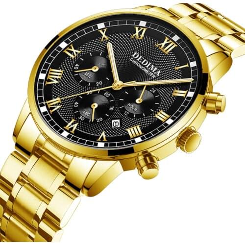 - Display: Analog Quartz Watch - Style: Fashion, Casual, Luxury, Simple - Features: Water Resistant, Shock Resistant,Swim,Automa