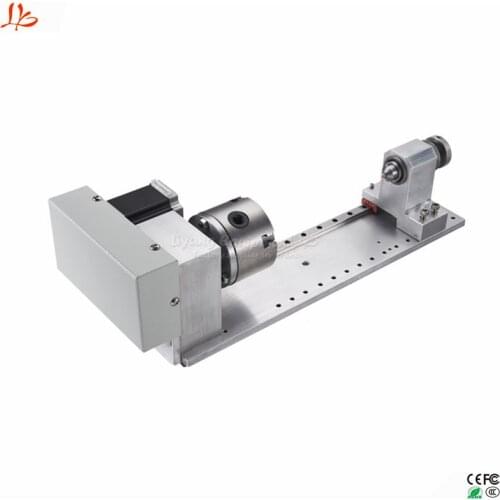 Milling machine slide rail 4th axis A axis rotation axis CNC dividing head 3d engraving tools
