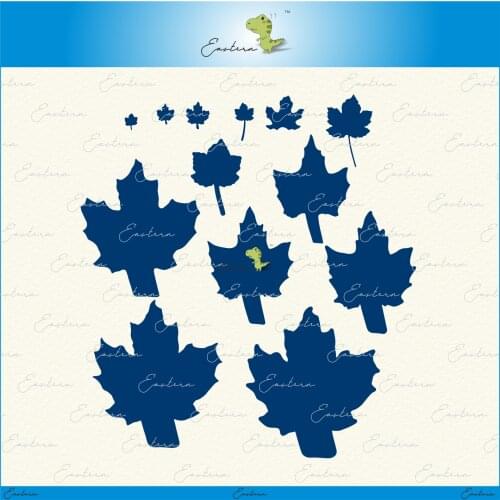 Maple leaf collection Cutting Dies new 2020 Metal mould dies Scrapbooking Paper Making Craft die Matching color paper dies die