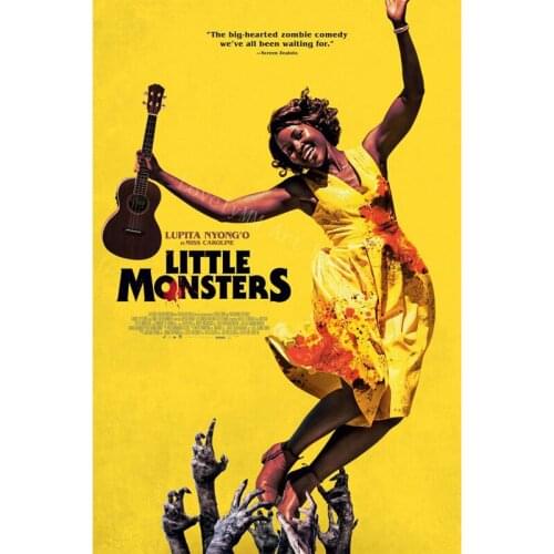 L0222 Little Monsters Movie Classic Marvellous Silk Fabric Poster Art Decor Indoor Painting Gift