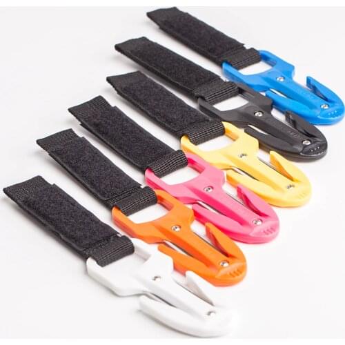 Diving Cutter Diving Hand Line Cutter Diving Cutting Knife with Extra Blades For Scuba Diving Hiking Extreme Sports
