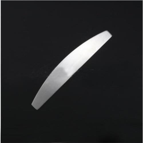 1 Pc Halfmoon Shape Metal Base Professional Nail File Permanent Metal Scraps for Disposable Pads