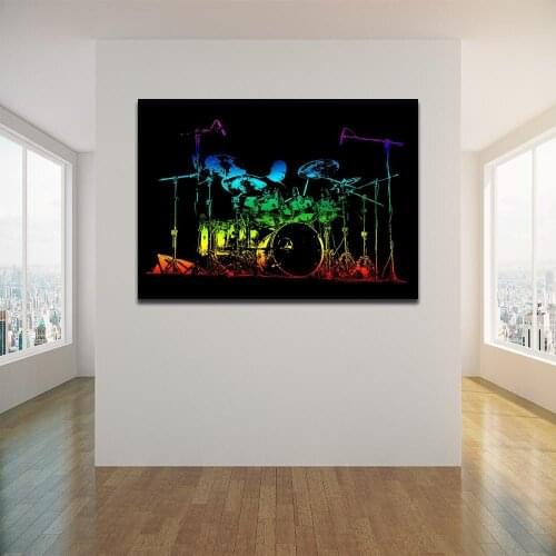 Canvas Poster Drummer Wall Art Painting Posters and Prints Nordic Wall Pictures for Home Decor No Framed