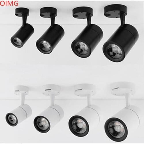 Surface Mounted Rotation LED Downlights 7W 12W 20W 30W Super Bright COB Ceiling Lamp Spot Light AC85-230V Indoor lighting