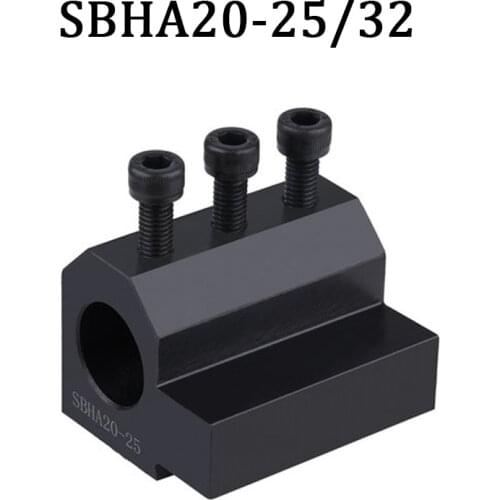 SBHA20-25 SBHA20-32 1PCS Straight Shank Tool Holder Auxiliary Knife Seat High Strength And Hardness SBHA CNC Lathe Tool Holder