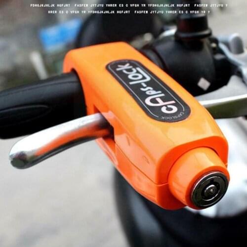 Universal Motorcycle Lock Scooters Handlebar Safety Lockstitch Brake Vehicle Anti Motor Conservation Throttle Grip Locks Th L3J7