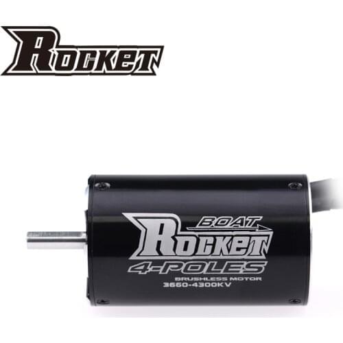 SURPASS HOBBY Waterproof motor Rocket 3660 3250KV 2600KV Brushless Motor for Traxxas Catamaran Spartan 800mm-1000mm RC Boat Car