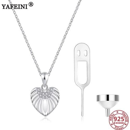 YAFEINI 925 Sterling Silver Heart Urn Necklace for Ashes Memorial Urns Necklace Urn Necklaces Pet Ashes Holder Cremation Jewelry
