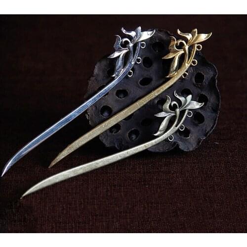 19 Styles Retro Hair Clip Hand Made Simple National Alloy Bridesmaid Wedding Engagement Party Jewelry