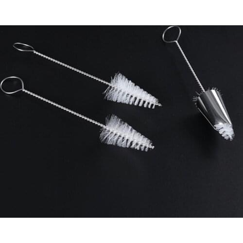 2/1PC Mini Cleaning Brushes Water Milk Bottle Mouth Cleaning Brush Nozzles Cleaning Brushes Spout Teapot Bottle Cleaning Brushes