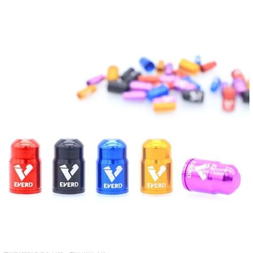 2Pcs MTB Mountain Bike Dustproof Aluminum Alloy Wheel Tire Valve Cap Protector Pump Cover Gas Nozzle Caps Cycling Accessories