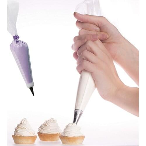 30PCS Disposable Thicken Pastry Bags Cake Decoration Kitchen Icing Food cream Preparation Bags Cup Cake Piping Tools For Baking