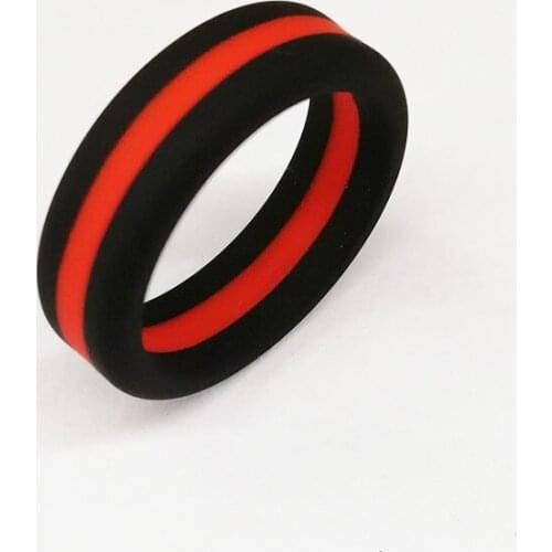 8mm Size7-13 Silicone Rings for Men Womens Wedding Rings Finger Circle Rubber Bands Rings Hypoallergenic Sports Jewelry JZ19