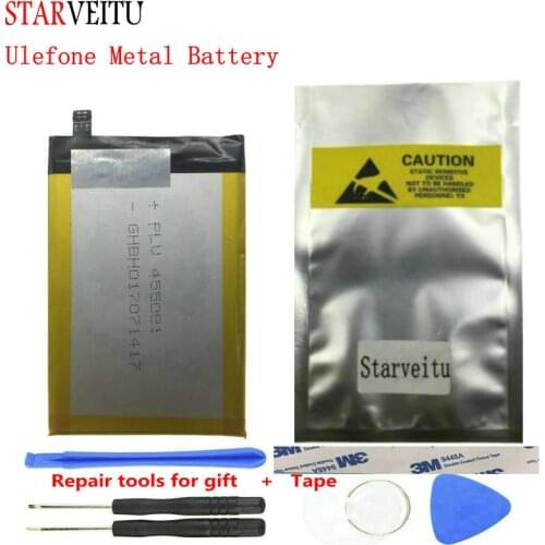 Battery for Ulefone Metal Mobile Phone Rechargeable Li-ion Batteries Replacement Bateria 3080mAh 100% Tested In Stock