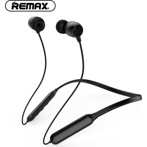 REMAX Wireless Bluetooth Sport Earphone V4.1 in-ear Neckband Earbud with Microphone Noise Cancelling earphone for Mobile Phone