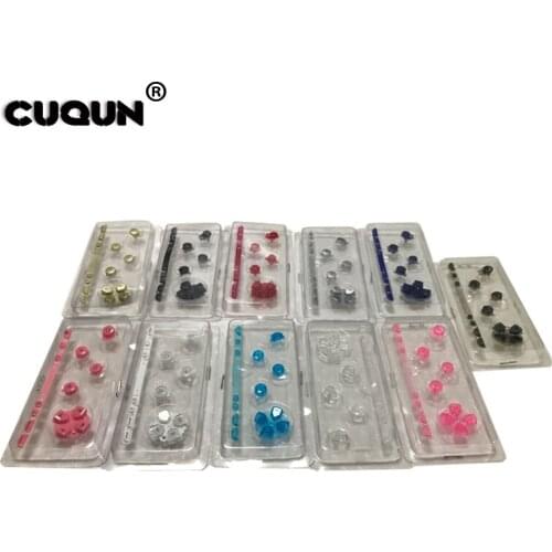 11 Colors Shell Case Button Set & 3D Rocker Cap For PSP1000 Shell Box Old Version Game Console