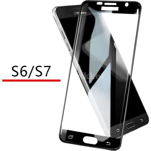 Case for samsung s7 s6 tempered glass on galaxy s 7 6 7s 6s samsungs7 samsungs6 cover phone coque samsun samsumg sansung galaxi