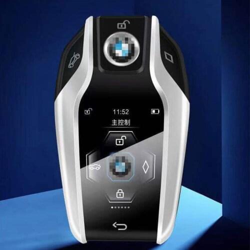 DHL delivery PKE LCD Remote Control with Brand LOGO fit Remote Start for car with one Button Start Stop Easy installation