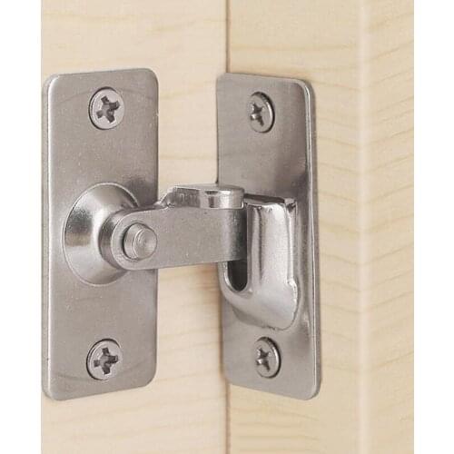 90 degree stainless steel Door Buckle / outfit sliding door Bolt / right angle buckle