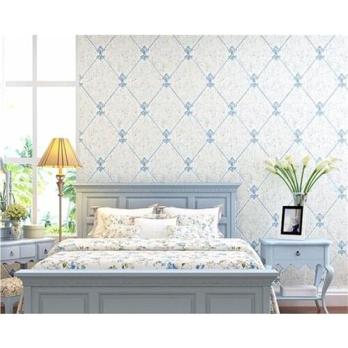 Beibehang European striped marble soft bag bedroom living room non-woven wallpaper TV background wall thick 3d wallpaper roll