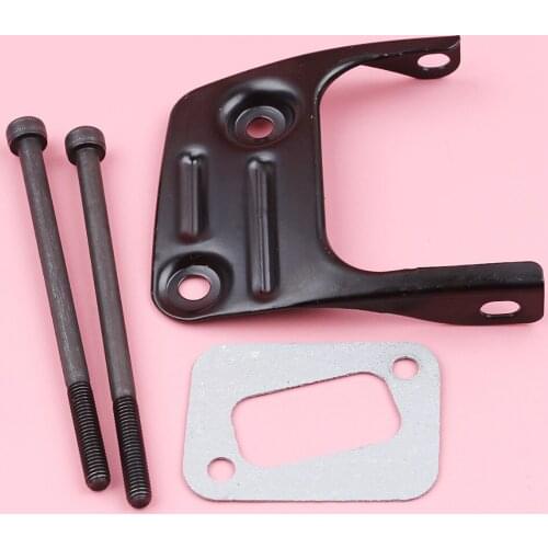 Exhaust Muffler Bracket Gasket Bolts For Husqvarna 340 345 346 346XP 350 351 353 Chainsaw Spare Replacement Part
