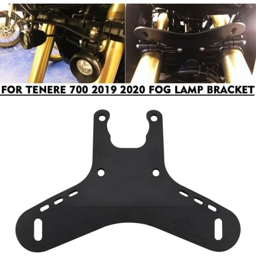 TENERE 700 Fog lamp bracket For YAMAHA Tenere 700 T7 T700 2019 2020 Spotlight Bracket Holder Spot Light Mount