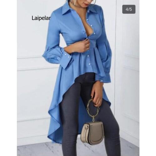 Женские футболки-поло с длинным рукавом Laipelar China At AliExpress