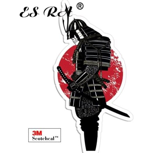 Decals Stickers Vinyl Samurai Warrior Pegatinas Waterproof 3M for Helmet Car Pitcher Laptop Luaggage Wall Fridge Home Decorate