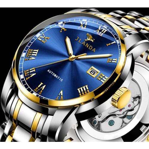 New Products In 2021 Jinfengda Brand Watch Full Automatic Mechanical Mens Watch Fashion Simple Waterproof Quartz Watch