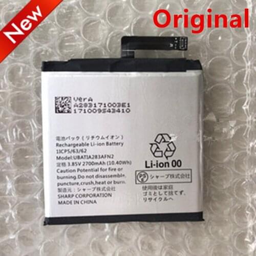 NEW 2700mAh UBATIA283AFN2 Battery for SHARP AQUOS sense 1ICP5/63/62 Batteries