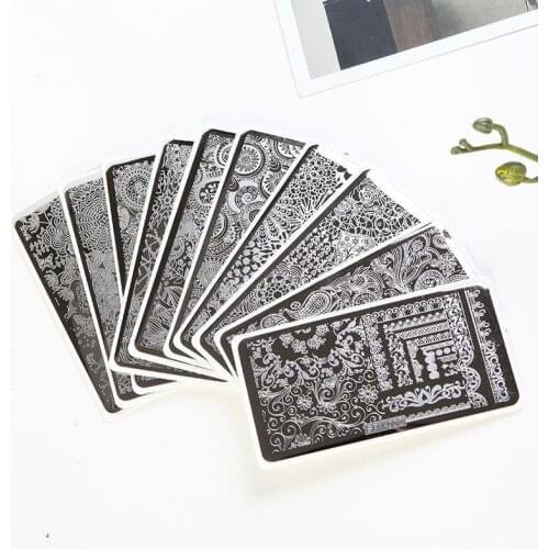New 1Pcs Image plate SPV01-30 XL Big Full Flowers Nail Art Stamping Template, 1PC Image Stamp Plate Nail Stamping Plates (30 )