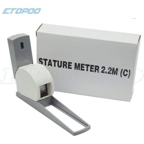 Drop ship 220cm Stadiometer Wall Mounted Height Meter Growth Ruler CM Metric ESTADIMETRO
