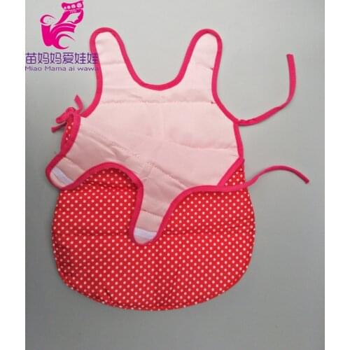 For 18 inch new baby doll Sleeping bag for 18" 43cm new baby doll accessory children girl Christmas gifts