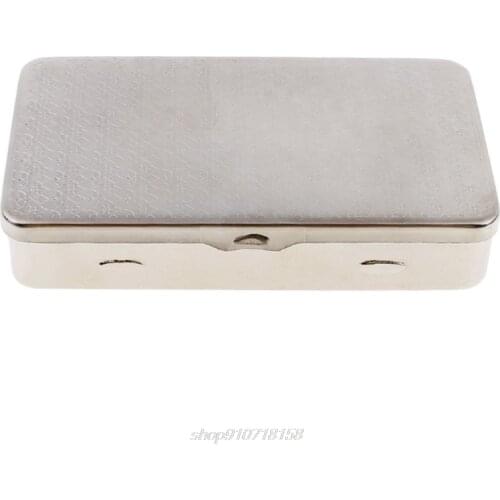 Thin American Eagle Metal Cigarette Case Boxes Automatic Cigarette Tobacco Holder J29 21 Dropship