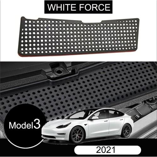 For Tesla Model 3 2021 Car Air Vent Cover Inlet Filter Protection Guard Case Air Conditioning Inlet Replacement Protective Cover