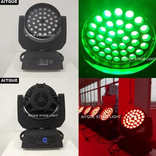 10lot Dj equipment audio led moving head wash 36x15w 5 in 1 rgbwa wash with zoom moving head light