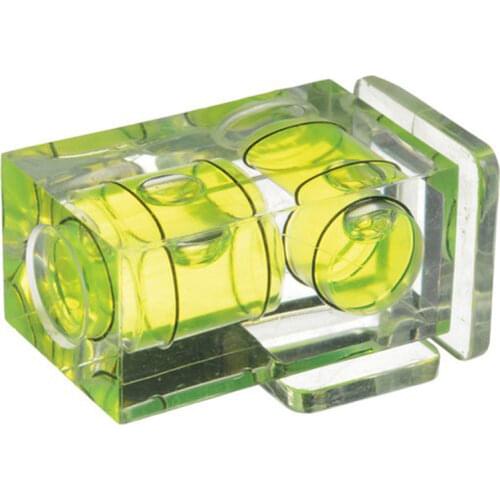 2 Axis Bubble Spirit Level Camera Flash Hot Shoe Universal DSLR SLR Camera Photography Accessories For Canon Nikon ony Olympus