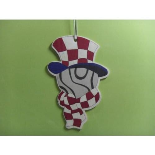 Free Shipping Via Fedex or DHL , Wholesale Paper Air Freshener , OEM,best unisex gifts hanging freshener card