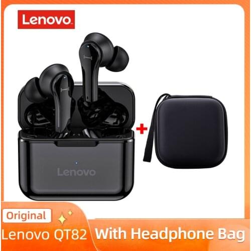 Lenovo QT82 TWS Wireless BT Headphone In-ear Sports Earbuds Waterproof Sweatproof Earphone Noise Reduction Headphone