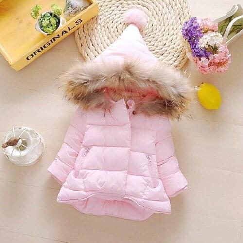Boys Girls Cotton-padded Japan Style Outerwear Thick Cute Infant Clothes Short Coat For Children Warm Long Sleeve Coat Hot Sale