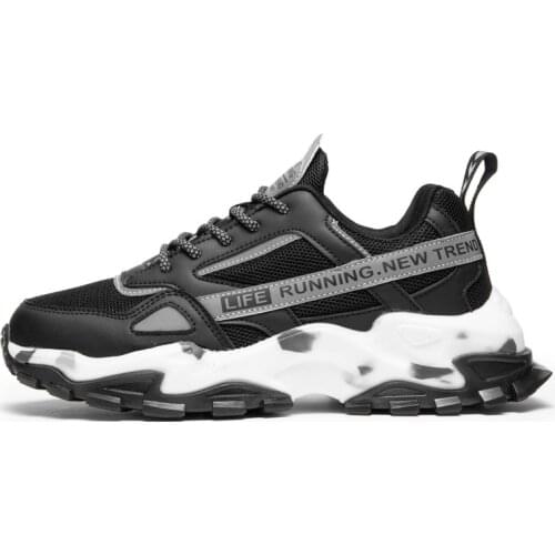 Men Sneakers 2020 Breathable Mesh Retro Dad Shoes Sports Casual Walking Running Trainers Designer Shoes Men Tennis Shoe Big Size