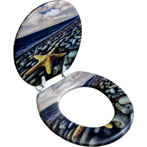 Toilet seat cover set sponge fashion 17" toilet seat toilet lid pattern soft toilet seat warm 2020 high quality