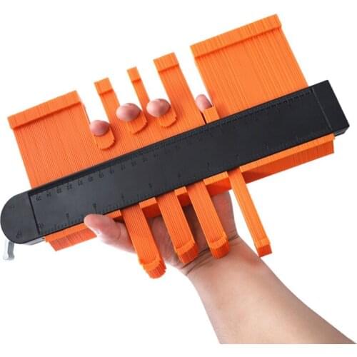 5inch/10inch Contour Gauge Set Duplicator Tiling Laminate Tiles Template Profile Measuring Ruler