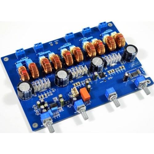 NEW 4.1 channel TPA3116 4*50W+100W digital stereo Bluetooth bass power amplifier board