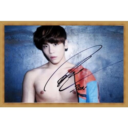 SHINEE Jong Hyun autographed hand signed original photo 6 inches free shipping K-POP E