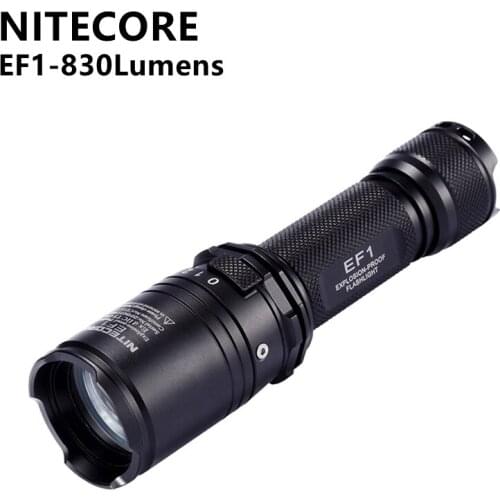 Original NITECORE Explosion-proof Flashlight EF1 830Luemns Range 270m Lifespan 50000 hours Industrial Search Torch