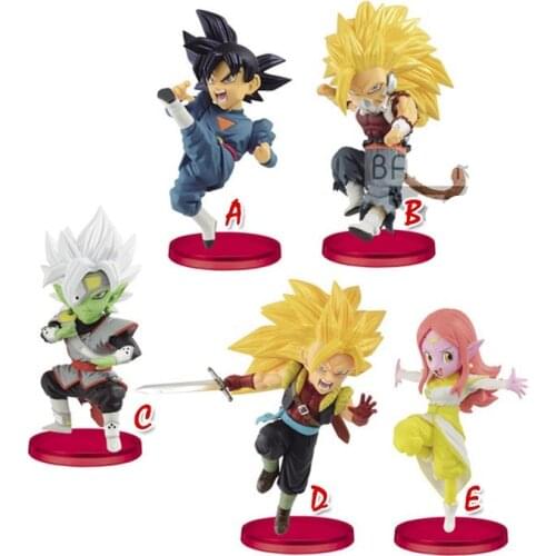 Bandai Genuine WCF Gacha Dragon Ball Super Son Goku Cumber Saiyan Action Figure Toys